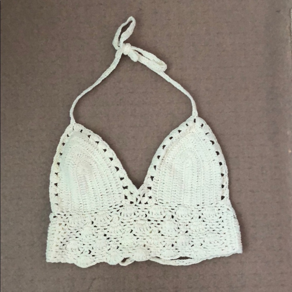 Crochet crop top